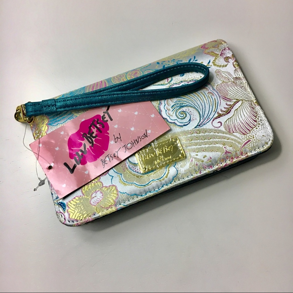 Betsey Johnson Wristlet/Clutch